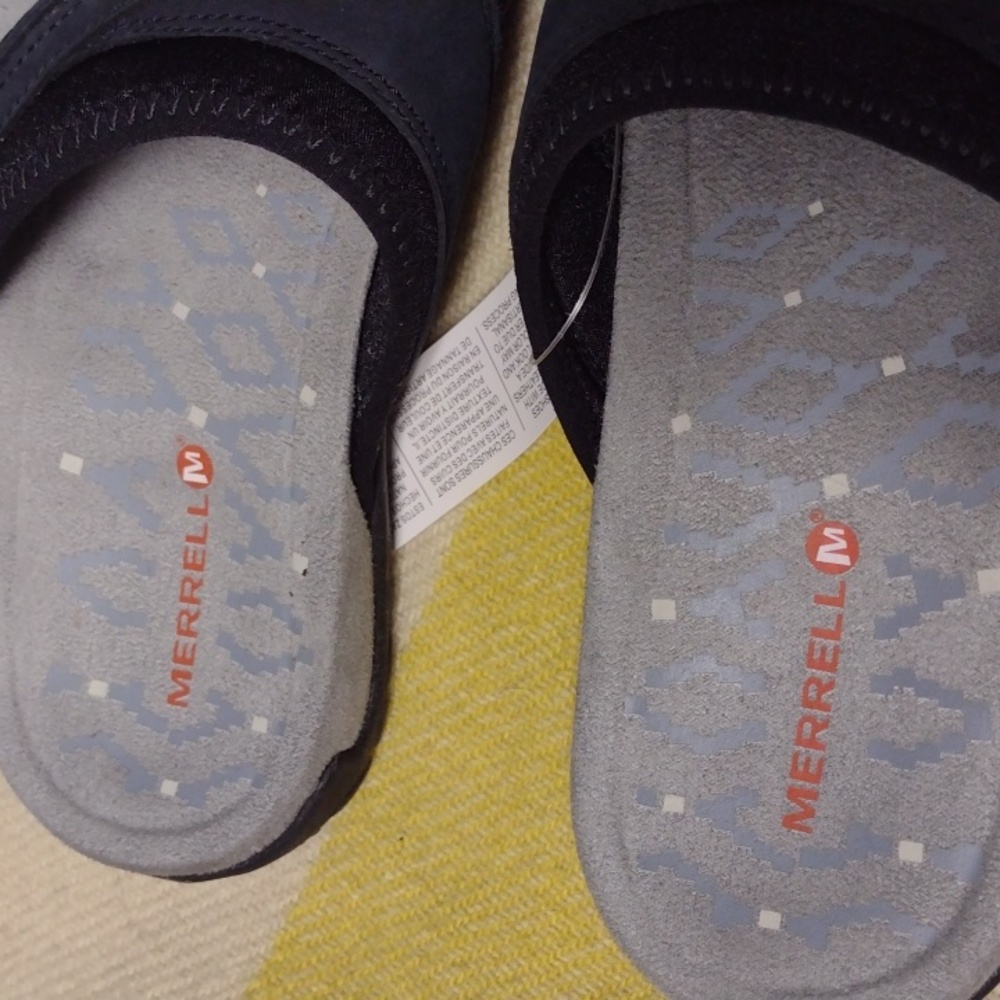 Merrell Black and Gray Terrain Comfort Sandals Sz 8 - Picture 3 of 9